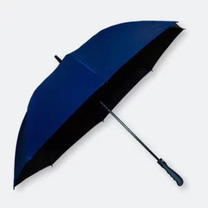 frumbo umbrella in navy with straight handle for rain protection