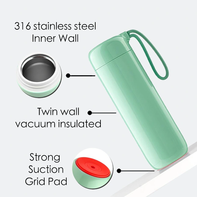 GIH1144 ARTIART SWAN - Vacuum Thermal Suction Flask