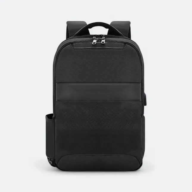 GBM9001_Zano_Laptop_Backpack_Front_View zano laptop backpack with padded laptop sleeve and side pocket