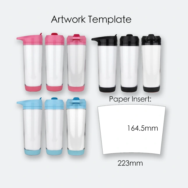 GIH2145 ARTIART SEAGULL - Double Wall Suction Bottle