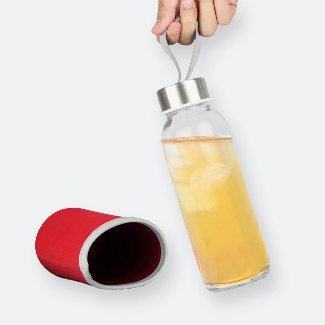 GIH2159 LIKEME MINI - Glass Bottle w/ Neoprene Pouch