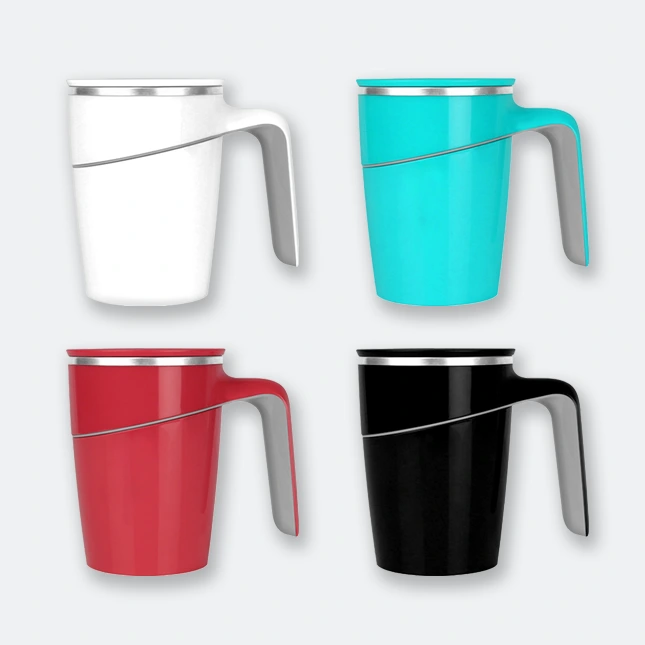 GIH2162 ARTIART GRACE - Double Wall Suction Mug