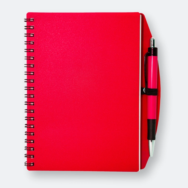 GMG1171 PVC Notebook with Pen