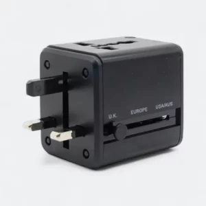plugo travel adapter with global plug options