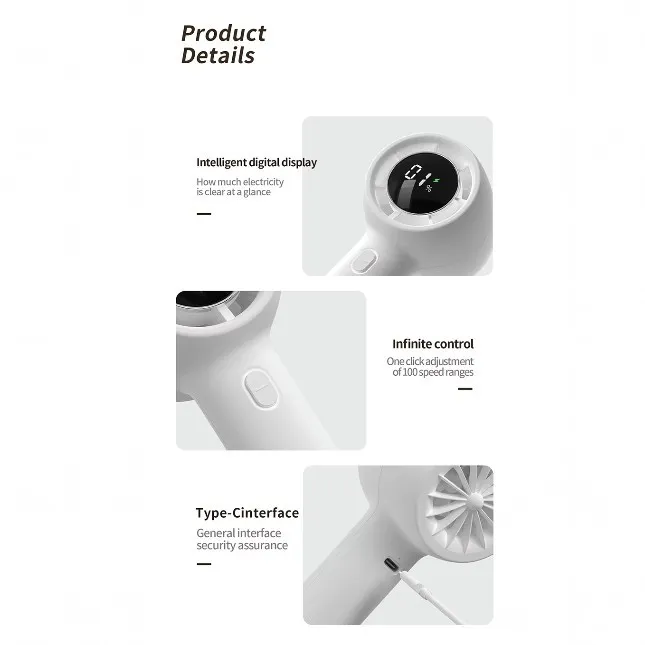 GTT4060 Tazzy Mini Fan 8