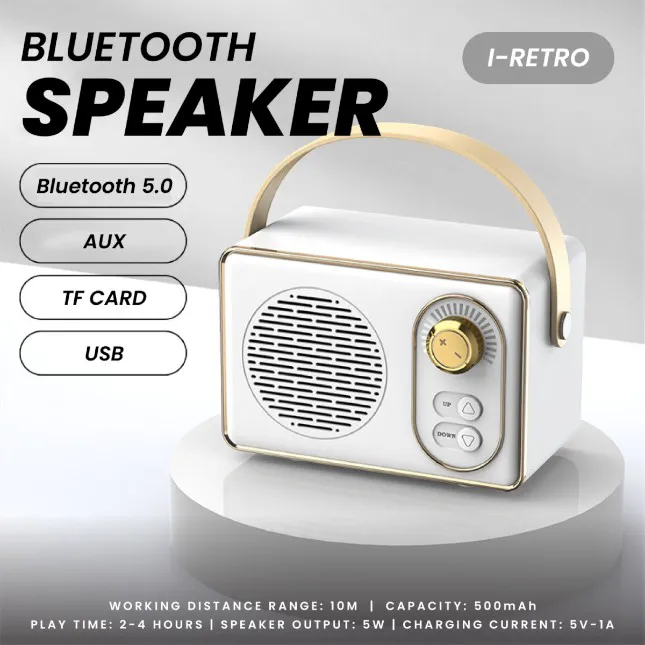 GTT4076 I-RETRO Wireless Speaker