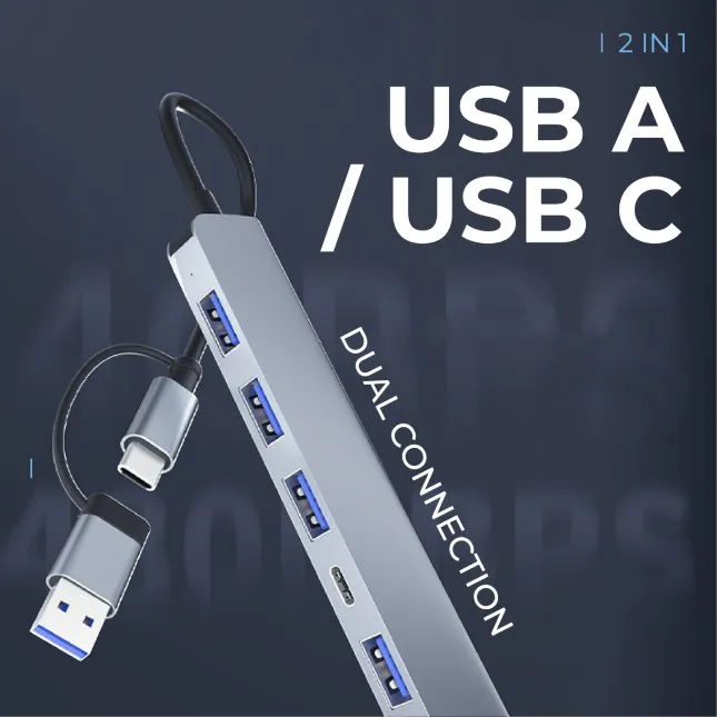 GTT4108 Rotio USB Hub 3