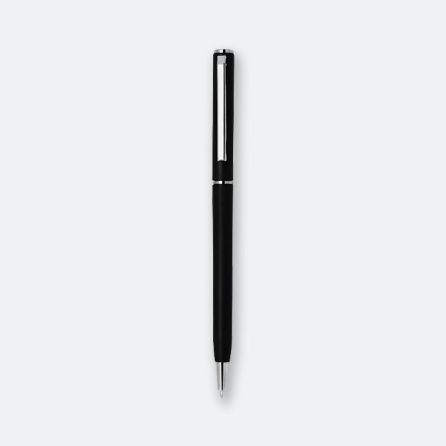 GIH1027_Lano_Plastic_Ball_Pen_4008_BLACK GIH1027 Lano Plastic Ball Pen