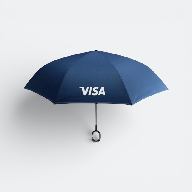 GIH4100_24_Inverted_Windproof_Umbrella_Blue GIH4100 Inverted Windproof Umbrella 24"