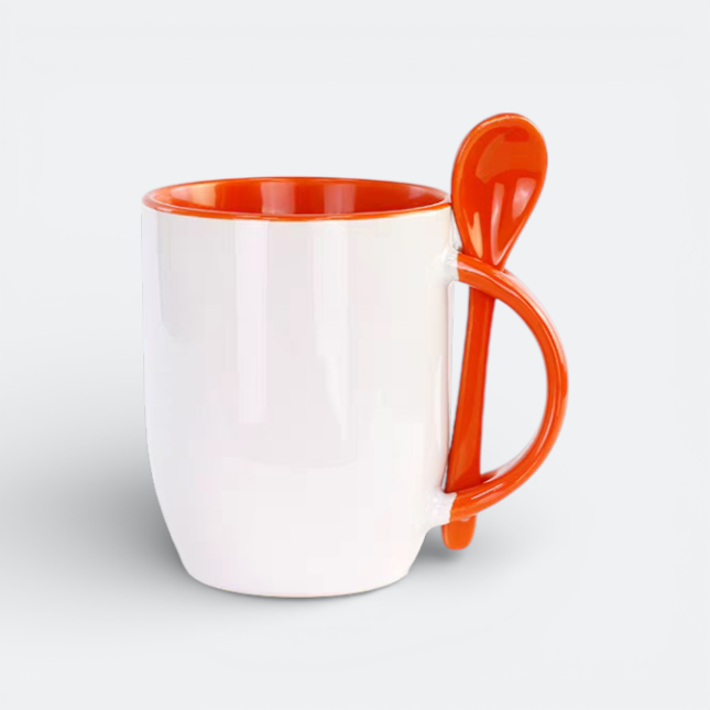 GMG2143_Accent_Spoon_Mug_Orange GMG2143 Accent Spoon Mug (360ml)
