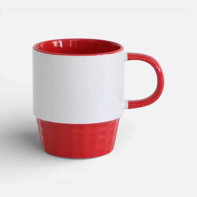GMG2144_Textura Mug_Red GMG2144 Textura Mug (300ml)