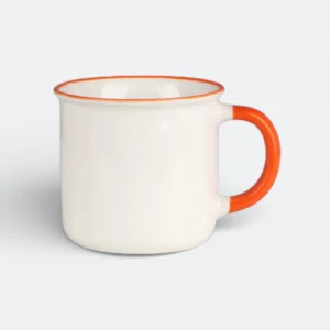 GMG2149_Colour Rim_Ceramic_Mug_Orange GMG2149 Colour Rim Ceramic Mug (400ml)
