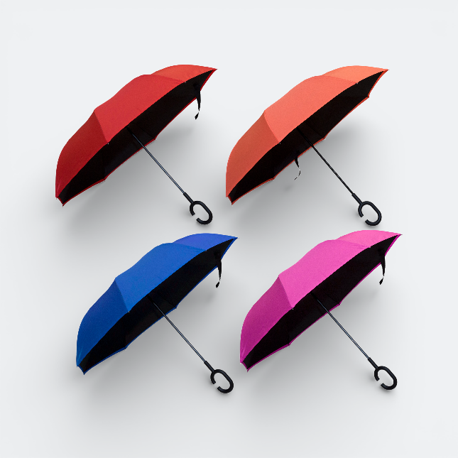 GMG4007 Brimzo Double Layer Inverted Umbrella 22"